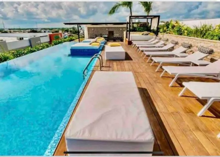 The City, Luxury Studio, 5Th Avenue&Gym&Spa Playa del Carmen