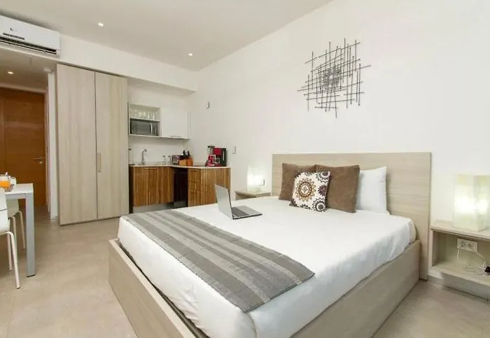 The City, Luxury Studio, 5Th Avenue&Gym&Spa Aparthotel Playa del Carmen